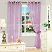 Home decorator jacquard sheer fabric rice paper curtains